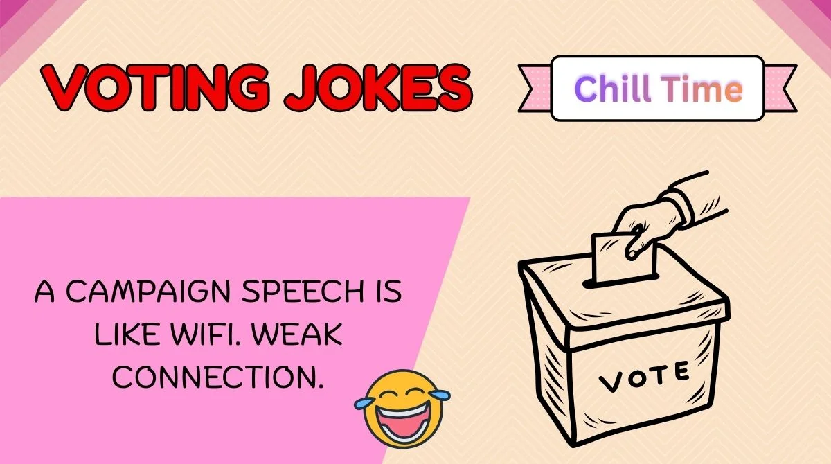 119+ Voting Jokes That Will Win Your Laugh For 2026 UPdated 💬🗳️ ...