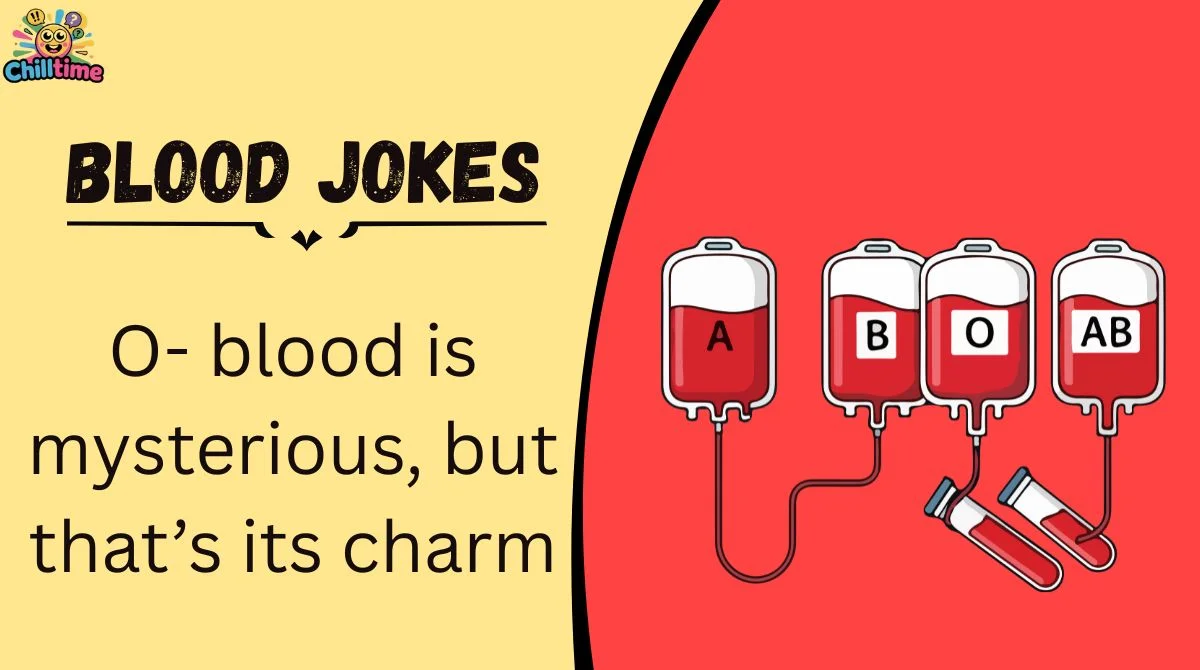 🩸 175+ Blood Jokes That Will Make You Laugh Till You Bleed For 2026! 😂🧛 ...