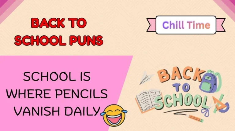 Back to School Puns