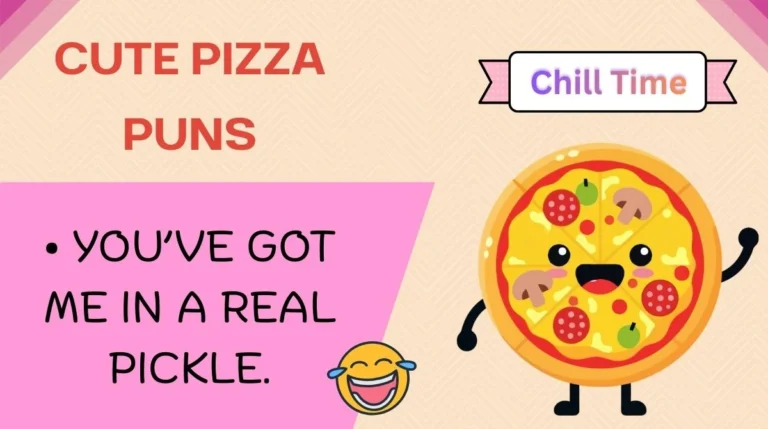 Cute Pizza Puns