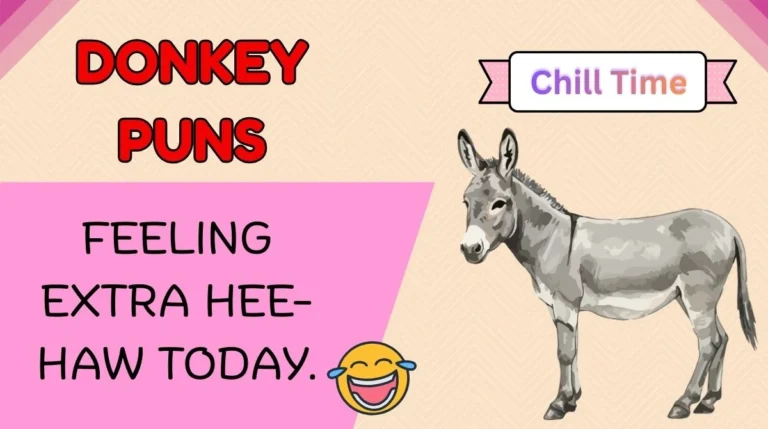 Donkey Puns