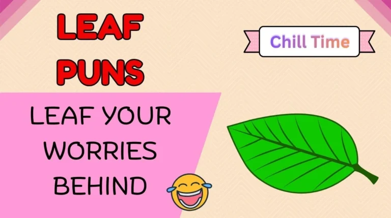 Leaf Puns