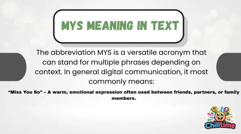 MYS Meaning in Text