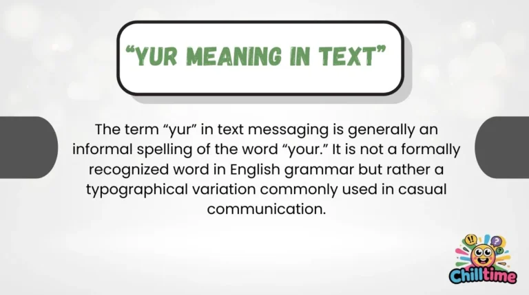 “Yur Meaning in Text”