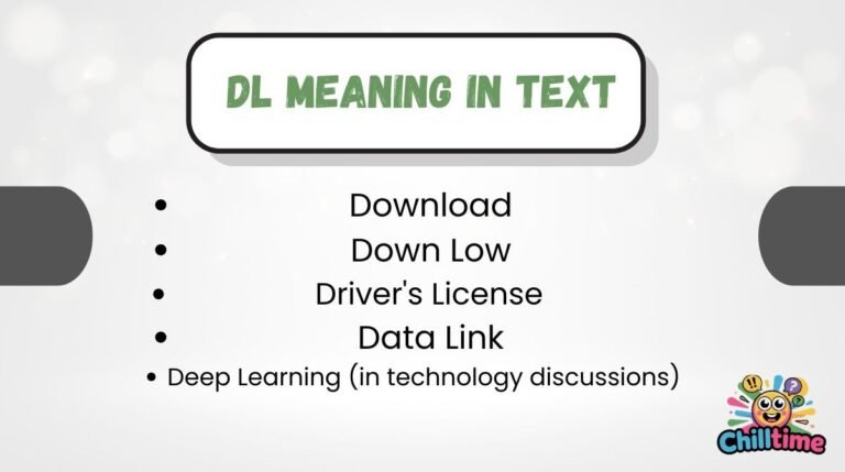 DL Meaning in Text