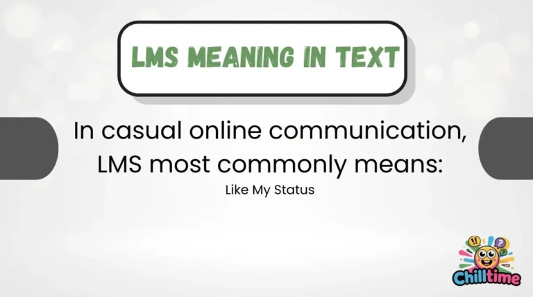 LMS Meaning in Text