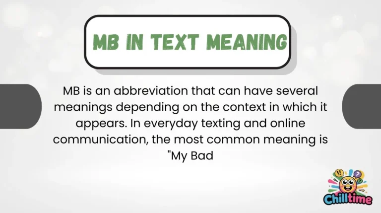 MB in Text Meaning: Complete Guide to Its Definition, Uses, and ...