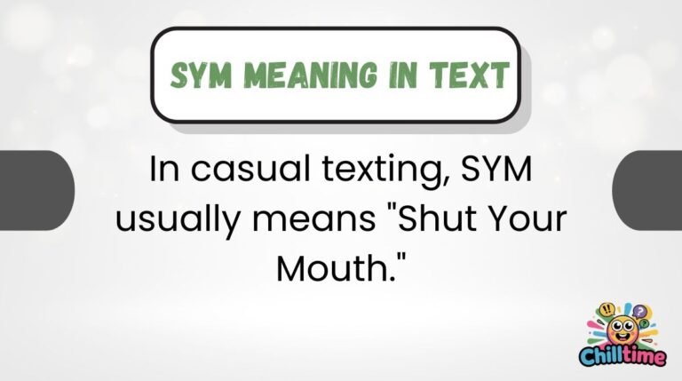 SYM Meaning in Text